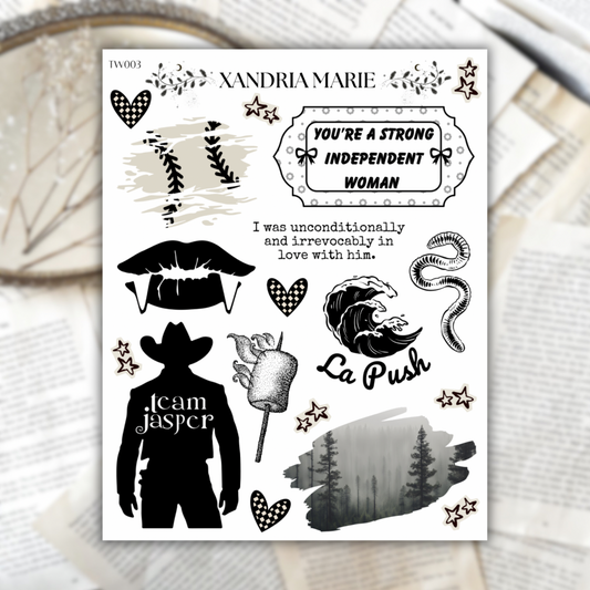 Twilight Vibes Sticker Sheet