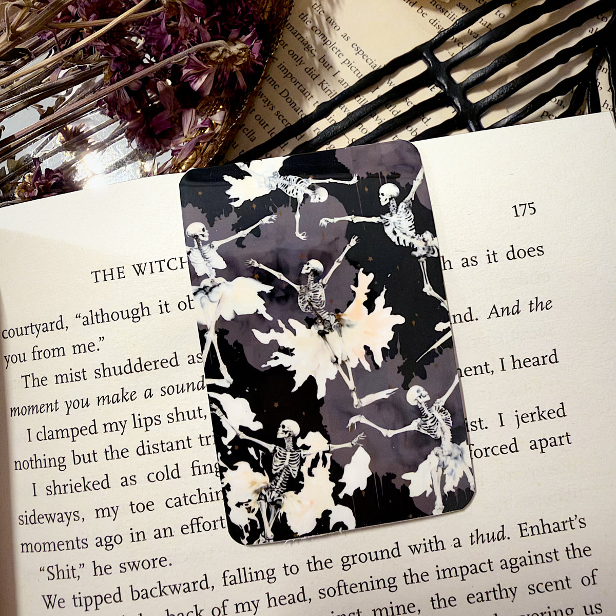 Haunted Magnetic Bookmark