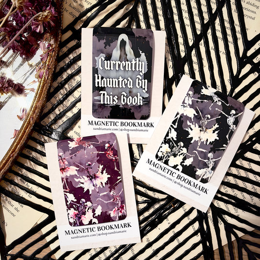 Haunted Magnetic Bookmark