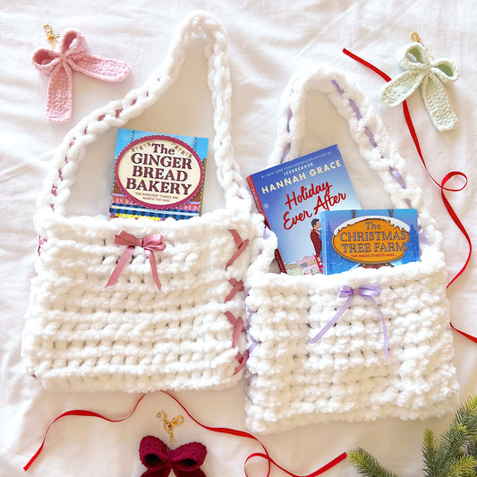 Soft Knit Mini Book Bag