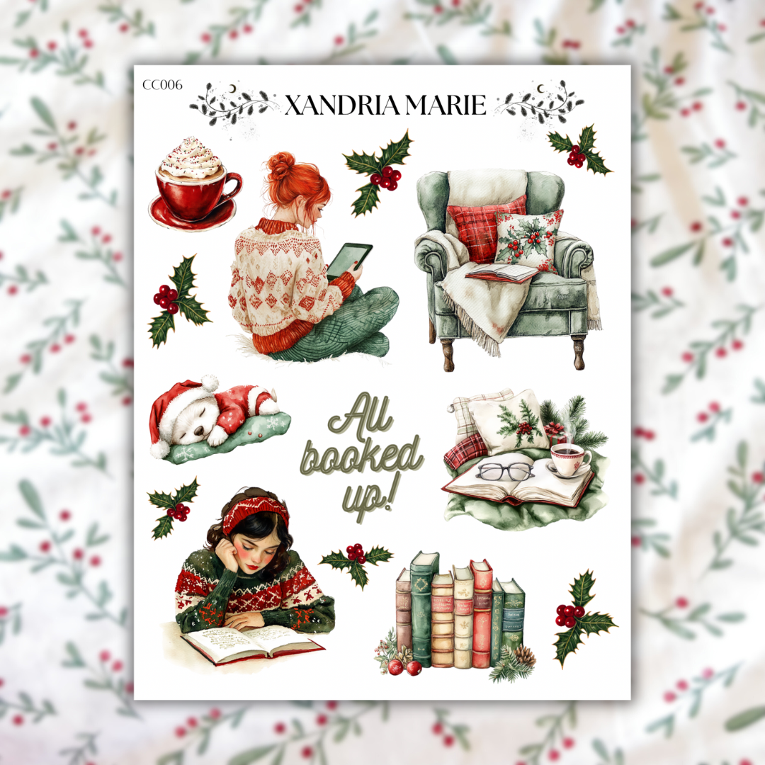 BUNDLE Coziest Christmas Collection (All 10 Sticker Sheets)