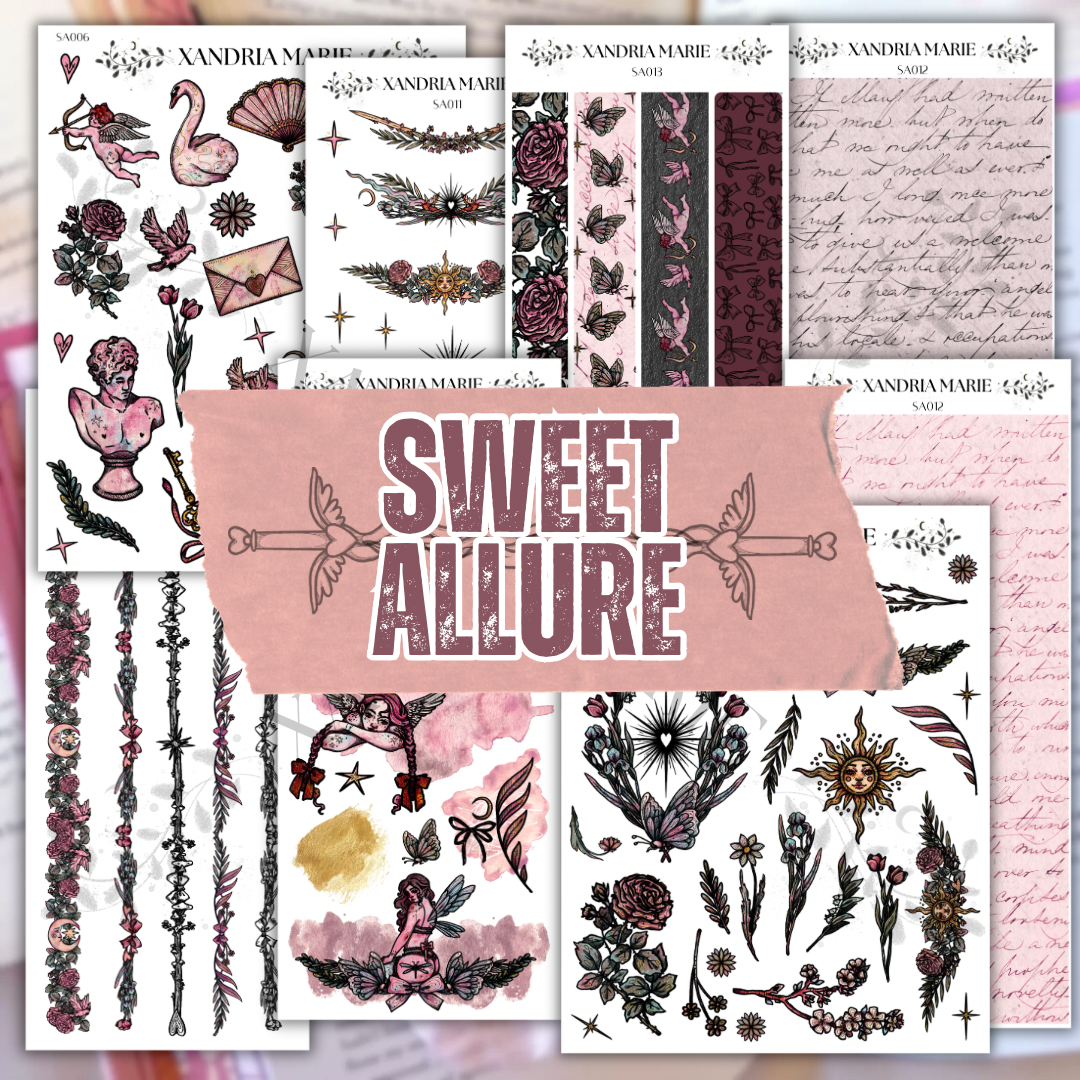 BUNDLE Sweet Allure Collection (All 15 Sticker Sheets)