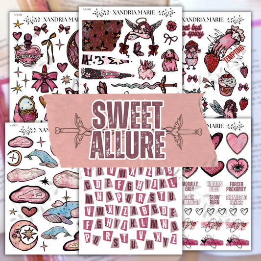 BUNDLE Sweet Allure Collection (All 15 Sticker Sheets)