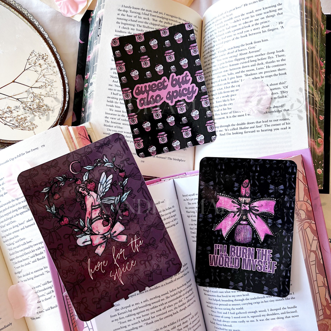 Here For The Spicy Kindle Insert